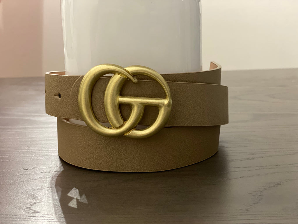 Taupe belt 